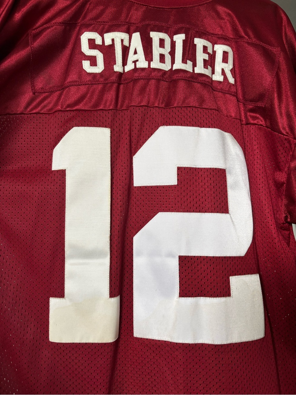 Stabler Alabama jersey